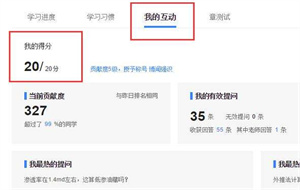 知到的互动分怎么得