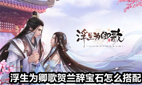 浮生为卿歌贺兰辞宝石怎么搭配